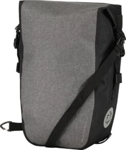 AGU Clean Enkele Fietstas Shelter Medium - Grijs - 17 L - Waterdicht - KLICKfix Module Rail -Fietsenwinkel 1014x1200