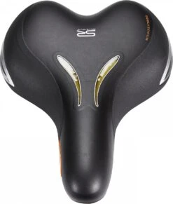 Selle Royal Lookin Moderate 5235 - Fietszadel - Zwart -Fietsenwinkel 1017x1200
