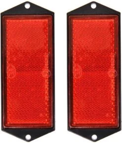 PROPLUS Pro Plus Reflector Met Schroefbevestiging - 104 X 40 Mm - Rood - 2 Stuks 24 PROPLUS Pro Plus Reflector Met Schroefbevestiging - 104 X 40 Mm - Rood - 2 Stuks -Fietsenwinkel 1022x1200 1