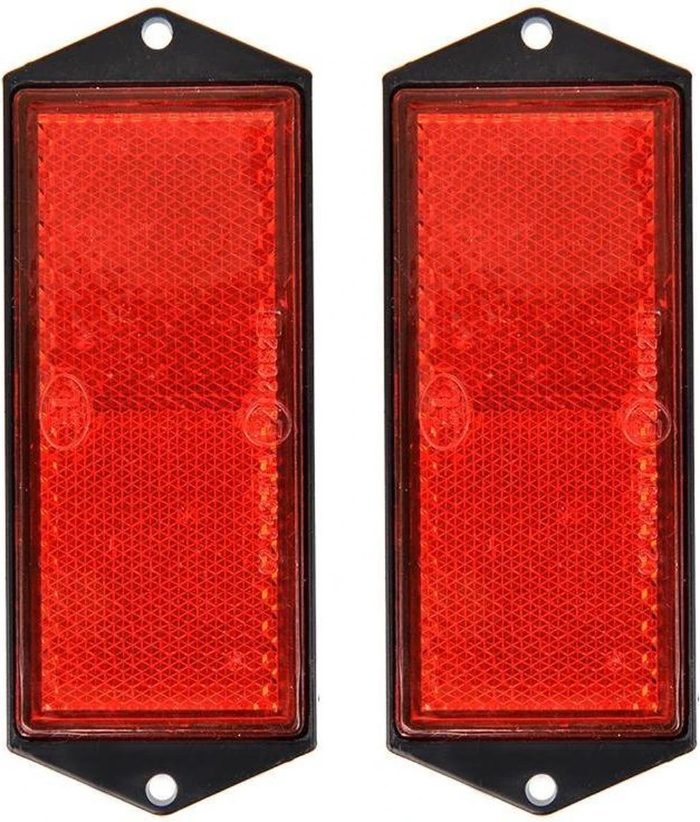 PROPLUS Pro Plus Reflector Met Schroefbevestiging - 104 X 40 Mm - Rood - 2 Stuks 13 PROPLUS Pro Plus Reflector Met Schroefbevestiging - 104 X 40 Mm - Rood - 2 Stuks - Image 11