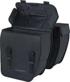 Basil Tour Dubbele Fietstas - 28 Liter - Zwart -Fietsenwinkel 1028x1200