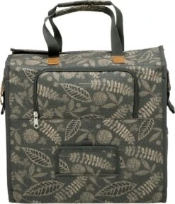 New Looxs Lilly Nomi Enkele Fietstas - Afneembaar Shopper - 18 Liter - Groen -Fietsenwinkel 1032x1200