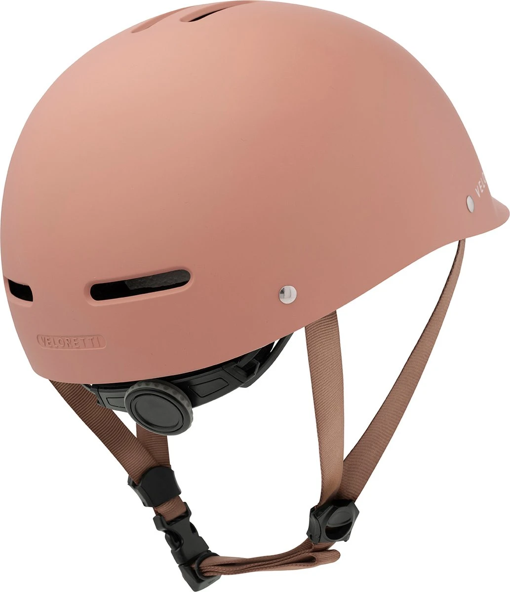 Veloretti Kids Helm - Blazing Salmon (Maat S) 4 Veloretti Kids Helm - Blazing Salmon (Maat S) - Image 2