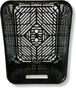 Fietskrat Kunststof ZWART - L 40 X B 30 X H 25 Cm -Fietsenwinkel 1044x1200