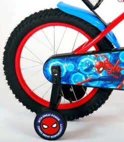 Marvel Spider-Man Kinderfiets - Jongens - 16 Inch - Blauw/Rood -Fietsenwinkel 1049x1200 1