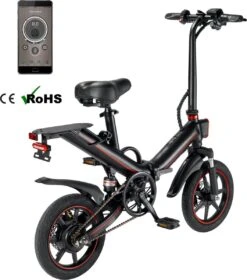OUXI - V5 - 16 Inch - Elektrische Fiets - E Bike - Elektrische Vouwfiets - APP IOS/ Android - 500W Motor - 15Ah Lithuim Ion Batterij - Zwart 28 OUXI - V5 - 16 Inch - Elektrische Fiets - E Bike - Elektrische Vouwfiets - APP IOS/ Android - 500W Motor - 15Ah Lithuim Ion Batterij - Zwart -Fietsenwinkel 1057x1200 1