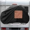 ProPlus Fietsbeschermhoes Voor 2 Fietsen Met Zichttas Voor Waarschuwingsbord Voor Caravans En Campers -Fietsenwinkel 1061x1200