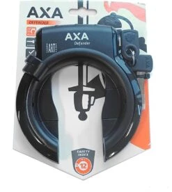 Axa Defender - Ringslot - Zwart - Met Insteekmogelijkheid - ART2 Goedgekeurd