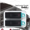 Kingston Technology DataTraveler Exodia USB Flash Drive 64 GB USB Type-A 3.2 Gen 1 (3.1 Gen 1) Zwart -Fietsenwinkel 1074x1200 3