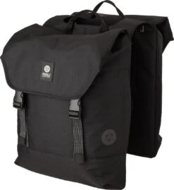 AGU Essentials DWR Dubbele Fietstas Urban Klickfix Zwart - 36 L