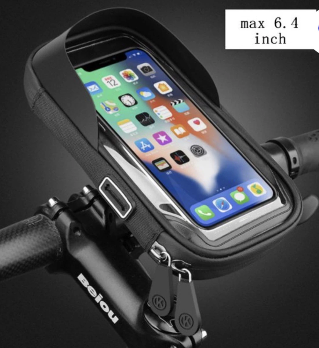 Merkloos Windgoo B20 PRO - E Bike - Elektrische Fiets - 16 Inch - 250W - 7.8Ah Batterij - Max. 25km/u - Zwart - Incl. GSM Houder 6 Merkloos Windgoo B20 PRO - E Bike - Elektrische Fiets - 16 Inch - 250W - 7.8Ah Batterij - Max. 25km/u - Zwart - Incl. GSM Houder - Image 4