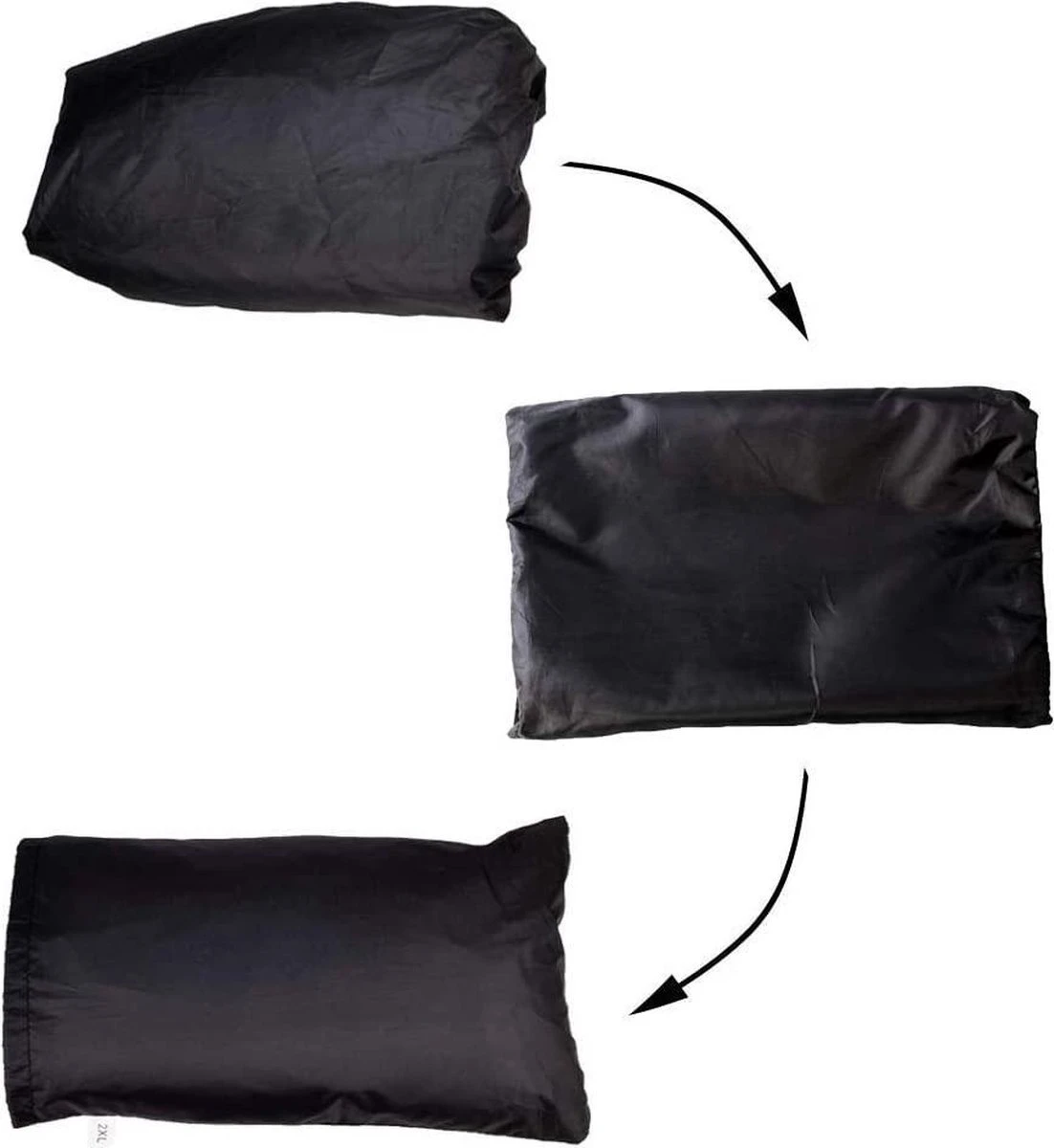 FEDEC Fietshoes Voor Alle Fietsen - Waterbestendig - Opbergzak - 200 X 90 X 100 CM - Zwart 5 FEDEC Fietshoes Voor Alle Fietsen - Waterbestendig - Opbergzak - 200 X 90 X 100 CM - Zwart - Image 3