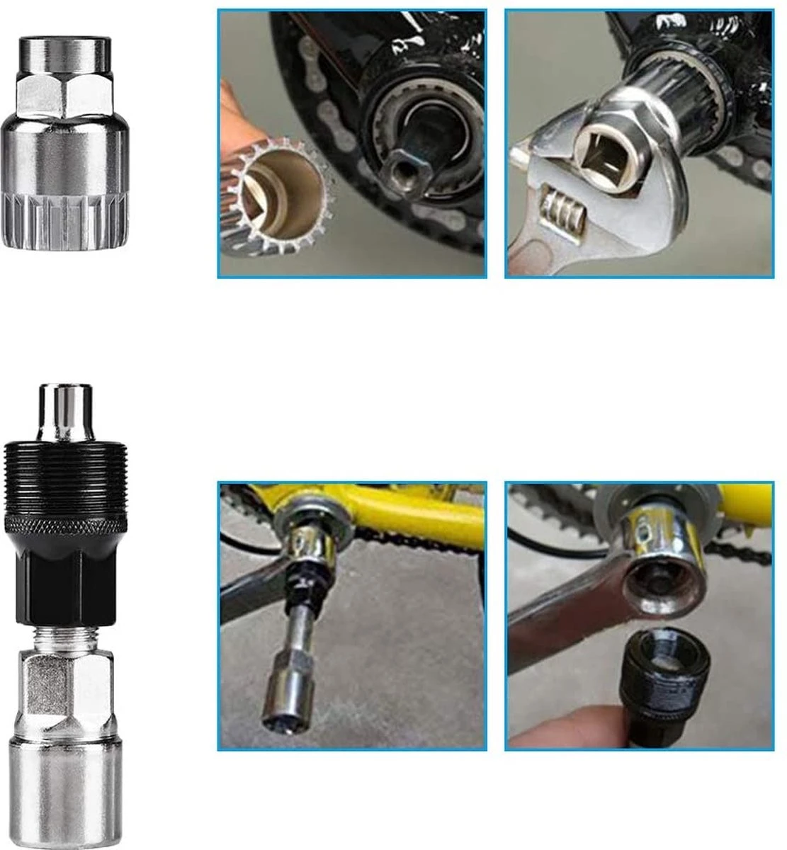 Merkloos Professionele Cassette Afnemer En Kettingzweep - Complete Set 9 Merkloos Professionele Cassette Afnemer En Kettingzweep - Complete Set - Image 7