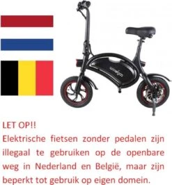 Windgoo B3 Mini-scooter - Opvouwbare Fiets - Zwart -Fietsenwinkel 1113x1200 2