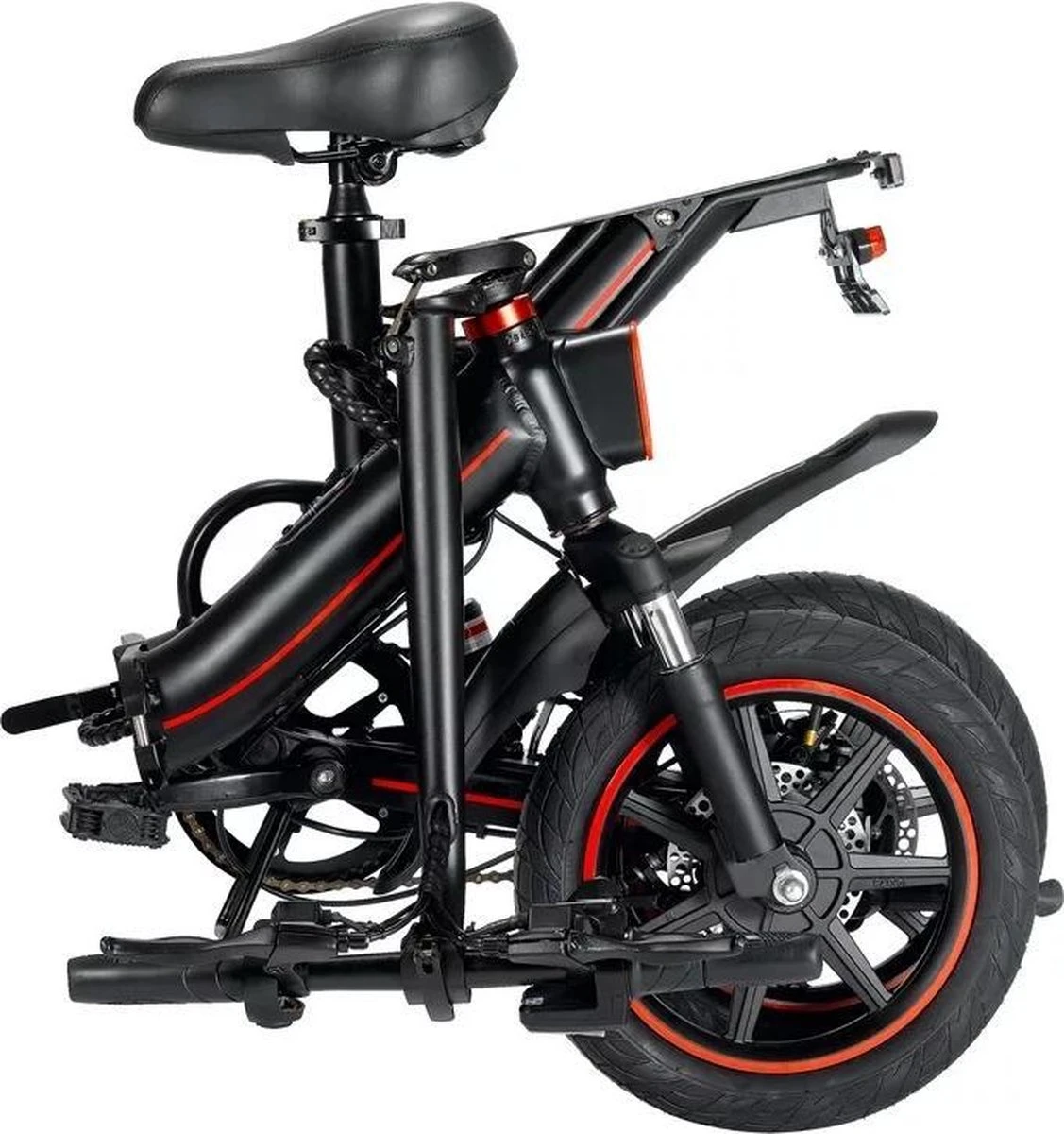 OUXI - V5 - 16 Inch - Elektrische Fiets - E Bike - Elektrische Vouwfiets - APP IOS/ Android - 500W Motor - 15Ah Lithuim Ion Batterij - Zwart 15 OUXI - V5 - 16 Inch - Elektrische Fiets - E Bike - Elektrische Vouwfiets - APP IOS/ Android - 500W Motor - 15Ah Lithuim Ion Batterij - Zwart - Image 13