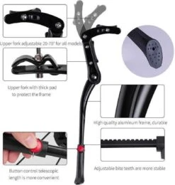 Decopatent® PRO Fietsstandaard - 24- 29 Inch - Mountainbike Standaard - Verstelbaar 46 -> 50 Cm - Fietsenstandaard - Zijstandaard 18 Decopatent® PRO Fietsstandaard - 24- 29 Inch - Mountainbike Standaard - Verstelbaar 46 -> 50 Cm - Fietsenstandaard - Zijstandaard -Fietsenwinkel 1141x1200 3
