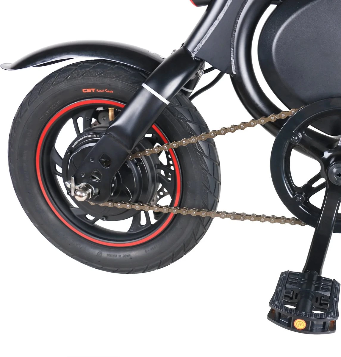 Windgoo - B3 Elektrische Long-Range E-Bike Met Trappers - E-bike - 25Km / H - Zwart 4 Windgoo - B3 Elektrische Long-Range E-Bike Met Trappers - E-bike - 25Km / H - Zwart - Image 2