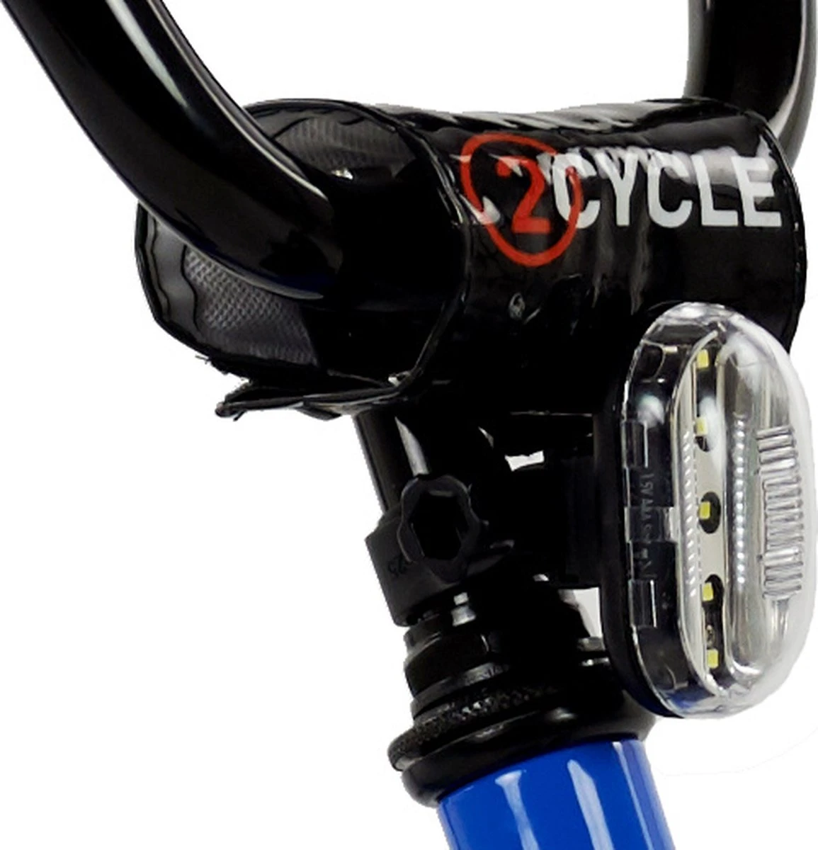 2Cycle Biker Kinderfiets - 18 Inch - Blauw - Jongensfiets 9 2Cycle Biker Kinderfiets - 18 Inch - Blauw - Jongensfiets - Image 7