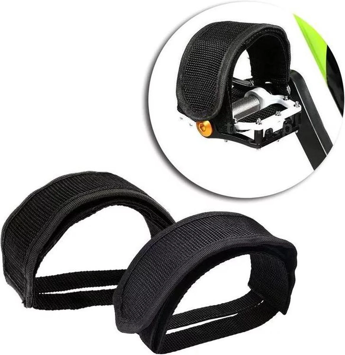 2 Fiets Pedalen Set- Anti-slip Bandjes- Klittenband Pedalen- Fiets Pedalen Bands - Foot Band Binding Bandvoor Meer Grip 3 2 Fiets Pedalen Set- Anti-slip Bandjes- Klittenband Pedalen- Fiets Pedalen Bands - Foot Band Binding Bandvoor Meer Grip