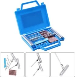 LOUZIR 11-Delige Professionele Banden Reparatie Kit- Autobanden/ Bike Emergency Repair Kit - Met Handige Opbergdoos -Fietsenwinkel 1169x1200 2