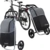 Shoppingcruiser 2 In 1 Boodschappentrolley Voor Achter De Fiets - Fietskar - Robuuste Boodschappenwagen - Allround Bagagekar -Fietsenwinkel 1174x1200