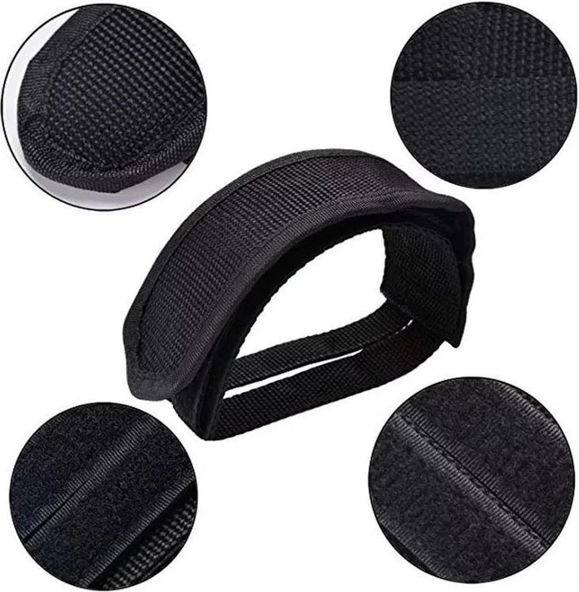 2 Fiets Pedalen Set- Anti-slip Bandjes- Klittenband Pedalen- Fiets Pedalen Bands - Foot Band Binding Bandvoor Meer Grip 5 2 Fiets Pedalen Set- Anti-slip Bandjes- Klittenband Pedalen- Fiets Pedalen Bands - Foot Band Binding Bandvoor Meer Grip - Image 3