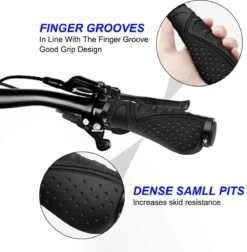 Merkloos Fietsgrepen - Antislip - Ergonomische MTB-Grepen - Twee Kanten - Lock-on-ontwerp - Voor 22,2 Mm Fietsen / Mountainbikes / Racefietshandvatten -Fietsenwinkel 1178x1200 1