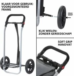 Shoppingcruiser 2 In 1 Boodschappentrolley Voor Achter De Fiets - Fietskar - Robuuste Boodschappenwagen - Allround Bagagekar -Fietsenwinkel 1181x1200 2