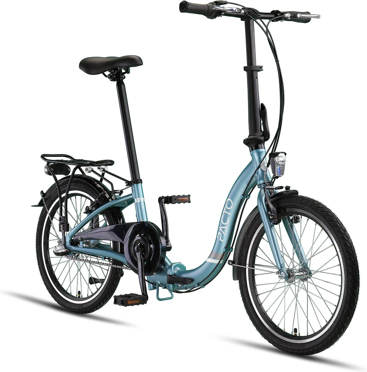 PACTO SEVEN FOLDING BIKE PATROL BLUE 3v VOUWFIETS PLOOIFIETS 3 PACTO SEVEN FOLDING BIKE PATROL BLUE 3v VOUWFIETS PLOOIFIETS