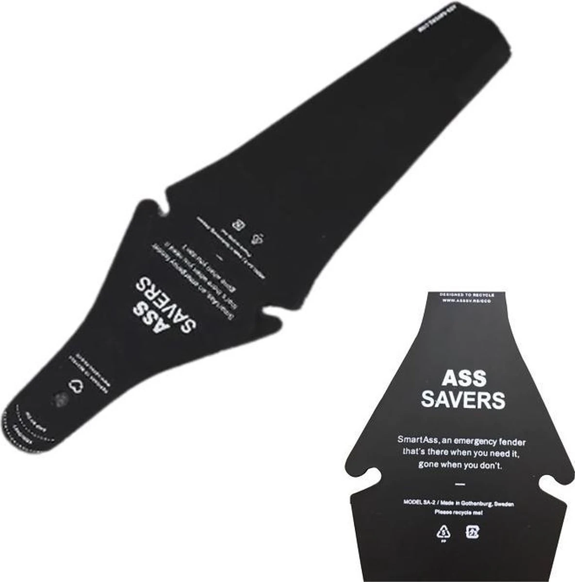 Ass Saver - Universeel Spatbord MTB - Mudguard - Zadel Spatbord Mountain Bike - Zwart 3 Ass Saver - Universeel Spatbord MTB - Mudguard - Zadel Spatbord Mountain Bike - Zwart