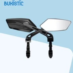 Merkloos Fietsspiegel - Set Van 2 - Links En Rechts - E Bike - Speed Pedelec - 360° Verstelbaar - Zwart - Achteruitkijkspiegel -Fietsenwinkel 1191x1200 3