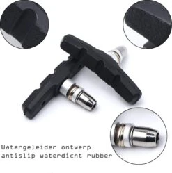 4 Set Universele Rubberen Fiets V Remblokken Set - 4 Paar – 8 Stuks – 70mm | Rubber Remblokjes | Fietsen Remblok | Remblokkenset | Remblokset Geschikt Voor Mountainbike, Stadsfiets, Vouwfiets En Tourfiets -Fietsenwinkel 1192x1200 6