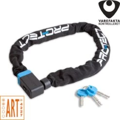 Pro-Tect Cubic ART2 Kettingslot | Premium Kwaliteit | 9mm X 95cm | Gehard Staal | 2100g | Fietsslot E-bike Slot Brommerslot -Fietsenwinkel 1193x1200