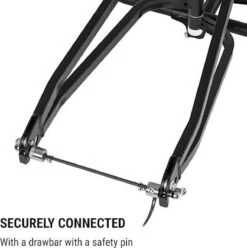 Klarfit Follower Fietsaanhanger Set - Fietskar 16" Luchtband - Aanhangwagen 35 Kg Belastbaarheid - Transporttas 120 Liter -Fietsenwinkel 1197x1200 4