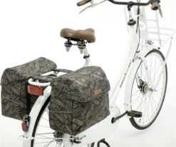 New Looxs Joli Double Nomi Double Fietstas - 37 Liter - Groen -Fietsenwinkel 1200x1001