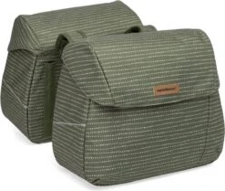 New Looxs Joli Double Nomi Double Fietstas - 37 Liter - Groen -Fietsenwinkel 1200x1014