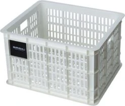 Basil Fietskrat M - Medium - 29.5 Liter - Wit -Fietsenwinkel 1200x1015 4