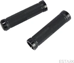 ESTARK® - Fietshandvatten - Lock-On - Handvatten - Universeel - Fiets – Mountainbike – Professioneel - Grips - Extra Grip – Fietshandvaten -Handvaten - Handig Te Monteren - Anti-slip – Fietsen – Stuur – Bikegrips – Lock-on Aanspanbaar - Zwart - LO-zw -Fietsenwinkel 1200x1020 4