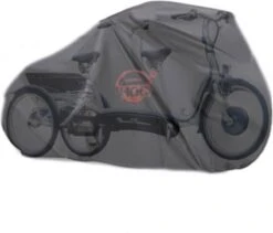 CUHOC Driewielfiets Hoes / Tandem Hoes 240 - Fietshoes Waterdicht - Fietshoes Redlabel