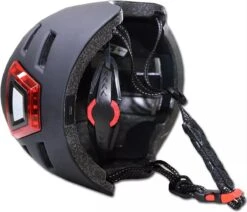 Fietshelm- Met Voor- En Achterlicht-Skatehelm -Maat-M-54 Tot 57 Cm-Helm Mat-Zwart - LED Verlichting -Fietsenwinkel 1200x1030 1