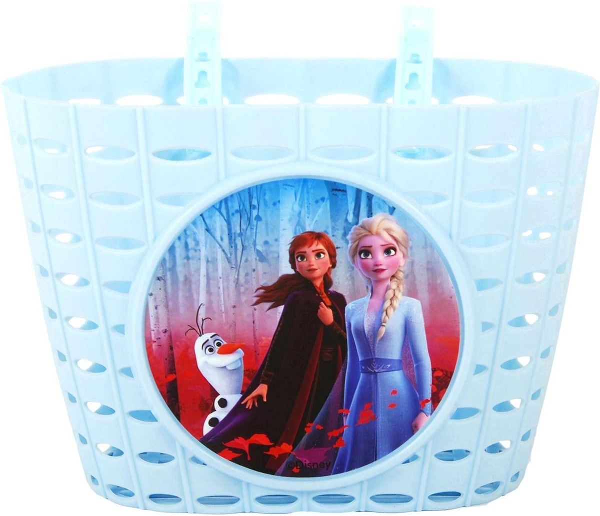Fietsmand Disney Frozen 2 Plastic - Lichtblauw/paars 3 Fietsmand Disney Frozen 2 Plastic - Lichtblauw/paars