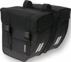 Basil Tour Dubbele Fietstas - 28 Liter - Zwart -Fietsenwinkel 1200x1036