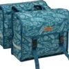New Looxs Fiori Double Forest Dubbele Fietstas - 30 Liter - Blauw -Fietsenwinkel 1200x1048