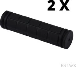 Merkloos ESTARK® - Fietshandvatten - Handvatten - Universeel - Fiets – Mountainbike – Professioneel - Grips - Extra Grip – Fietshandvaten -Handvaten - Handig Te Monteren - Anti-slip – Fietsen – Stuur – Bikegrips – Stevig - Rubber Zwart - (R-zwa) -Fietsenwinkel 1200x1050 3