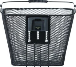 Basil Bremen BE - Fietsmand - Inclusief Systeem - Voorop - Zwart -Fietsenwinkel 1200x1055 1