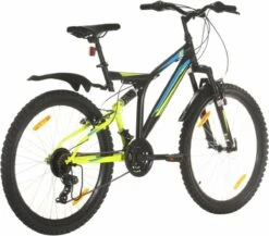 VidaXL Mountainbike 21 Versnellingen 26 Inch Wielen 49 Cm Zwart -Fietsenwinkel 1200x1056 2