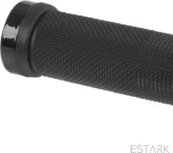 ESTARK® - Fietshandvatten - Lock-On - Handvatten - Universeel - Fiets – Mountainbike – Professioneel - Grips - Extra Grip – Fietshandvaten -Handvaten - Handig Te Monteren - Anti-slip – Fietsen – Stuur – Bikegrips – Lock-on Aanspanbaar - Zwart - LO-zw -Fietsenwinkel 1200x1066 5