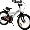 2Cycle Biker Kinderfiets - 18 Inch - Wit - Jongensfiets -Fietsenwinkel 1200x1066 8