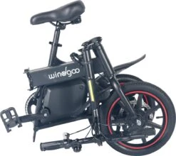 Windgoo B20 V2 - Smart E Bike - APP IOS Android - Elektrische Vouwfiets Zonder Gashandel - 250W - 14 Inch - 25 KM/H - Zwart -Fietsenwinkel 1200x1071 4