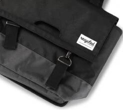 Urban Proof Fietstas Dubbel 40L Recycled Zwart Gri-Zwart/Grijs -Fietsenwinkel 1200x1072